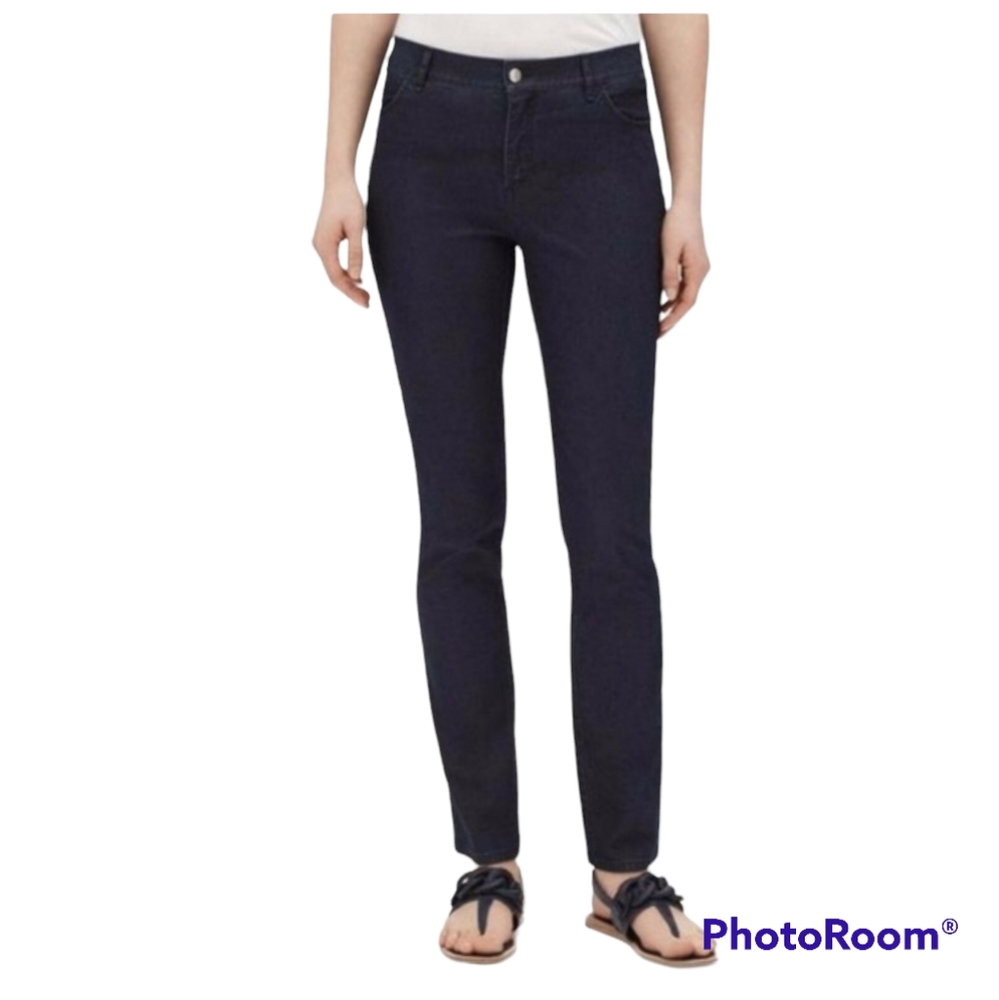 Lafayette New York 148 Jeans Size 4 Thompson Black Size